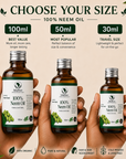 Neem Oil for Skin & Scalp | 100% Pure Neem Oil
